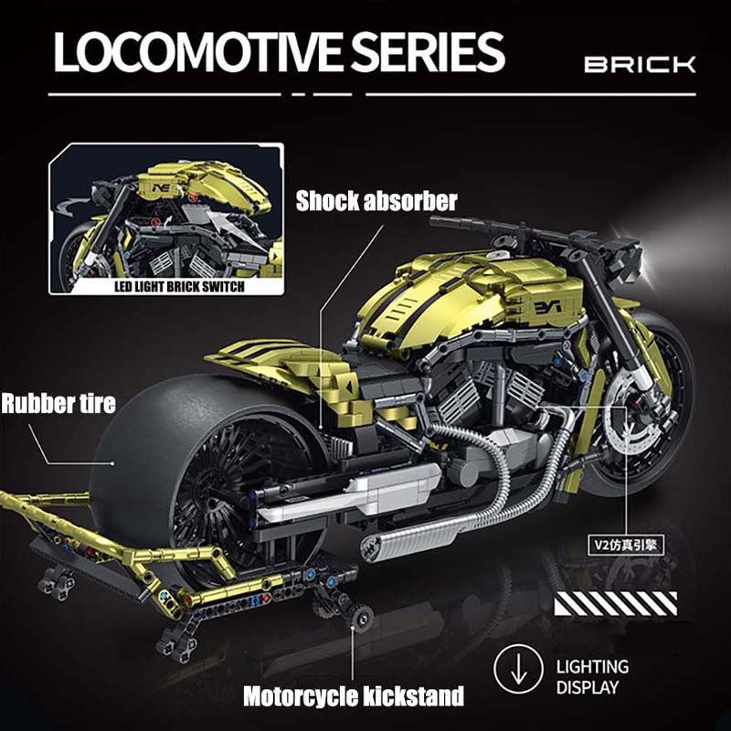 Tech City 2427 buah mainan sep - Model Kit Vespa ulasan dan harga