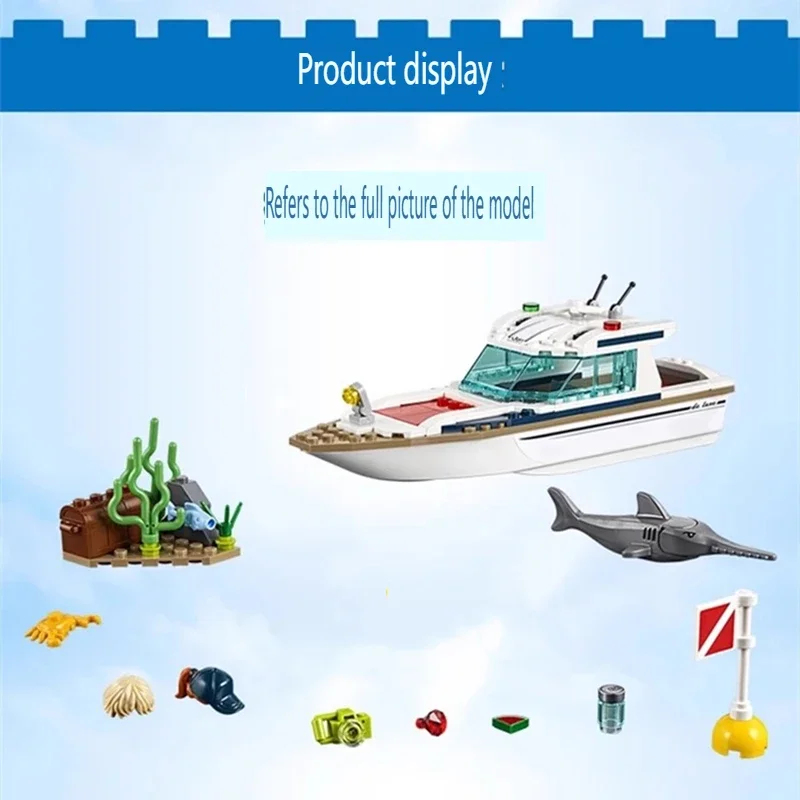 City Series 60221 Sunshine Div - Model Kit Yacht ulasan dan harga